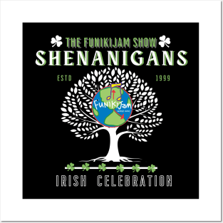 The FunikiJam Show SHENANIGANS Irish Celebration off Broadway Musical Posters and Art